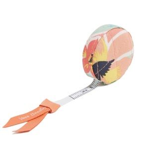 VERA BRADLEY RETRACTABLE TAPE MEASURE IN RAIN FOREST LILY CORAL